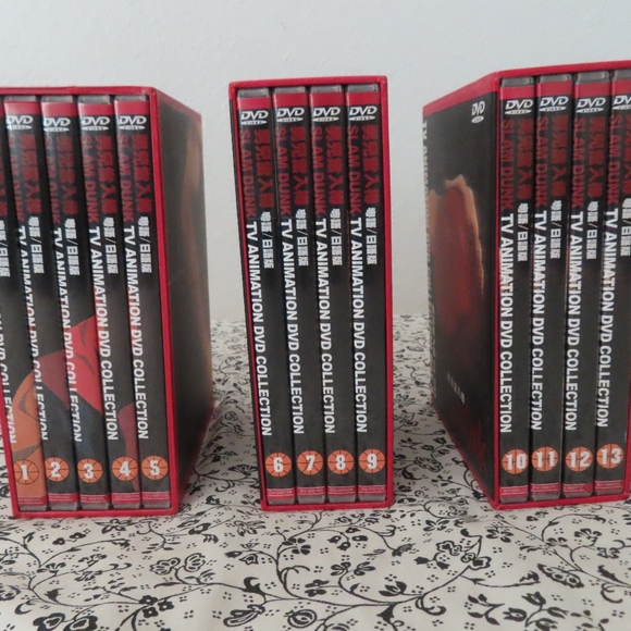 90s slam dunk tv animation dvd collection box 1-3 japanese version 1993 - Picture 3 of 6